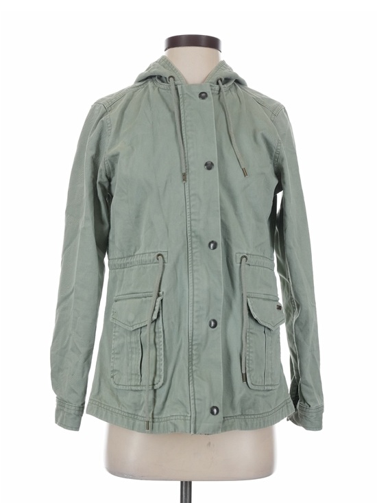 Levi's Jackets & Blazers - Levi's Olive Green Hooded Utility Jacket